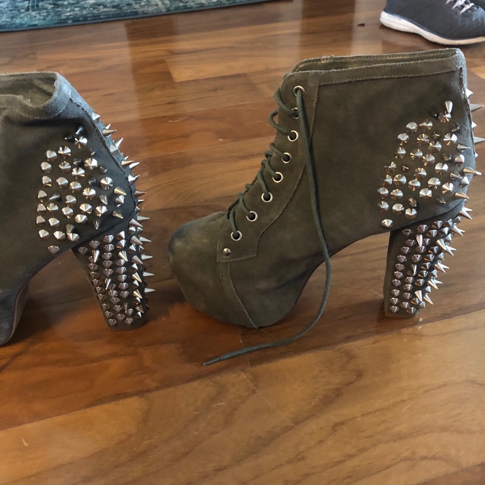 Jeffrey Campbell Handmade Havana Last Spike Boot